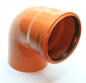 Отвод для наружной канализации ПП 110/87* Flextron