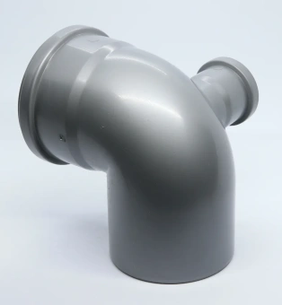 Спецотвод для внутренней канализации ПП 110/87* с выходом 50 мм (левый) Flextron