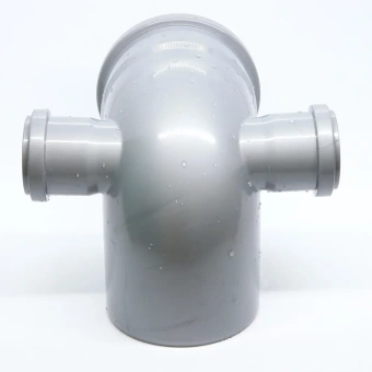 Спецотвод для внутренней канализации ПП 110/87* с выходами 50 мм (левый + правый) Flextron