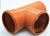 Тройник для наружной канализации ПП 110x110/87* Flextron