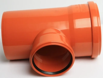 Тройник для наружной канализации ПП 160x110/87* Flextron