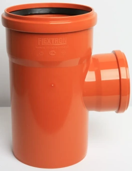 Тройник для наружной канализации ПП 160x110/87* Flextron