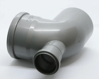 Спецотвод для внутренней канализации ПП 110/87* с выходом 50 мм (прямой (вверх)) Flextron