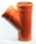Тройник для наружной канализации ПП 110x110/45* Flextron