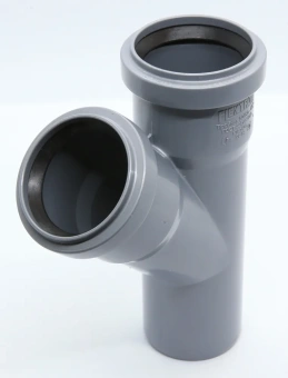 Тройник для внутренней канализации ПП 50x50/45* Flextron