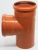 Тройник для наружной канализации ПП 110x110/87* Flextron