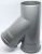Тройник для внутренней канализации ПП 110x110/45* Flextron