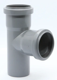 Тройник для внутренней канализации ПП 50x50/87* Flextron