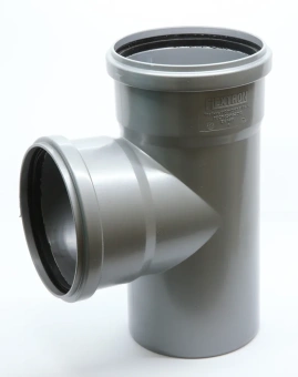 Тройник для внутренней канализации ПП 110x110/87* Flextron
