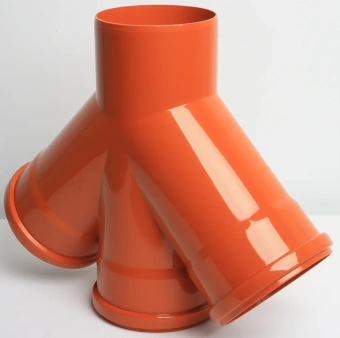 Крестовина для наружной канализации ПП 110x110x110/45* Flextron