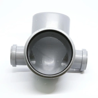 Спецотвод для внутренней канализации ПП 110/87* с выходами 50 мм (левый + правый) Flextron