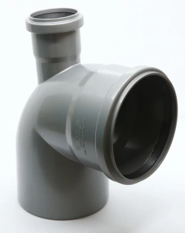 Спецотвод для внутренней канализации ПП 110/87* с выходом 50 мм (прямой (вверх)) Flextron