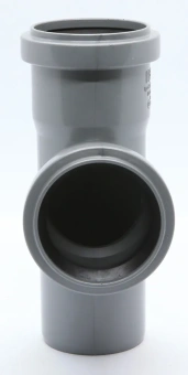 Тройник для внутренней канализации ПП 50x50/87* Flextron