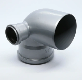 Спецотвод для внутренней канализации ПП 110/87* с выходом 50 мм (правый) Flextron