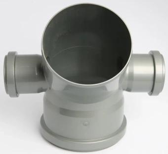 Спецотвод для внутренней канализации ПП 110/45* с выходами 50 мм (левый + правый) Flextron