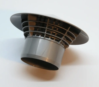 Зонт вентиляционный (дефлектор / колпак вытяжной) для внутренней канализации 50 мм Flextron