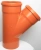 Тройник для наружной канализации ПП 160x160/45* Flextron