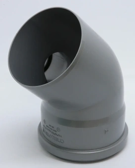 Спецотвод для внутренней канализации ПП 110/45* с выходом 50 мм (правый) Flextron