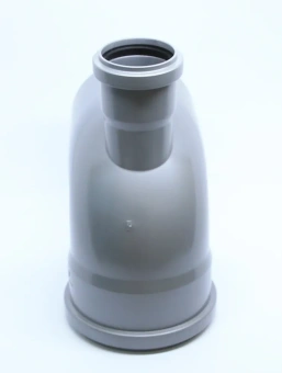 Спецотвод для внутренней канализации ПП 110x87 с выходом 50 мм (фронтальный (тыл)) Flextron